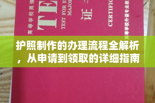 济源护照制作的办理流程全解析，从申请到领取的详细指南